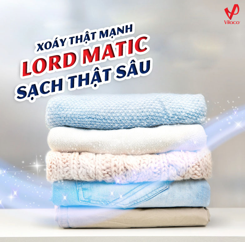 Nước giặt Lord Matic thơm lâu