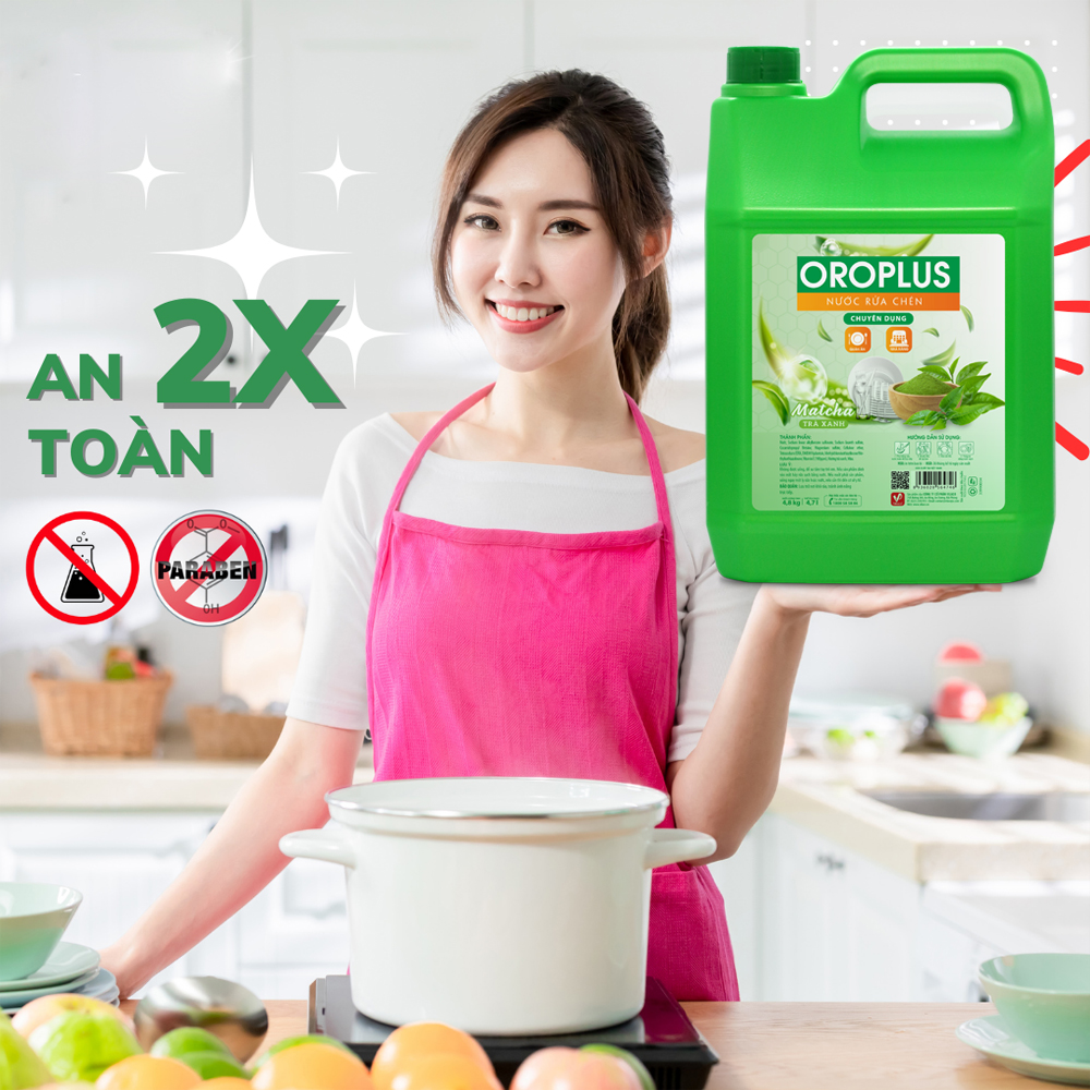 Nước rửa bát Oroplus cho nhà hàng