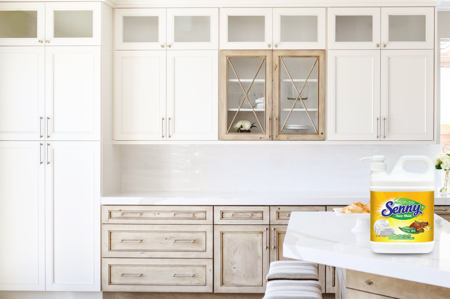 nước rửa chén Senny hương quế