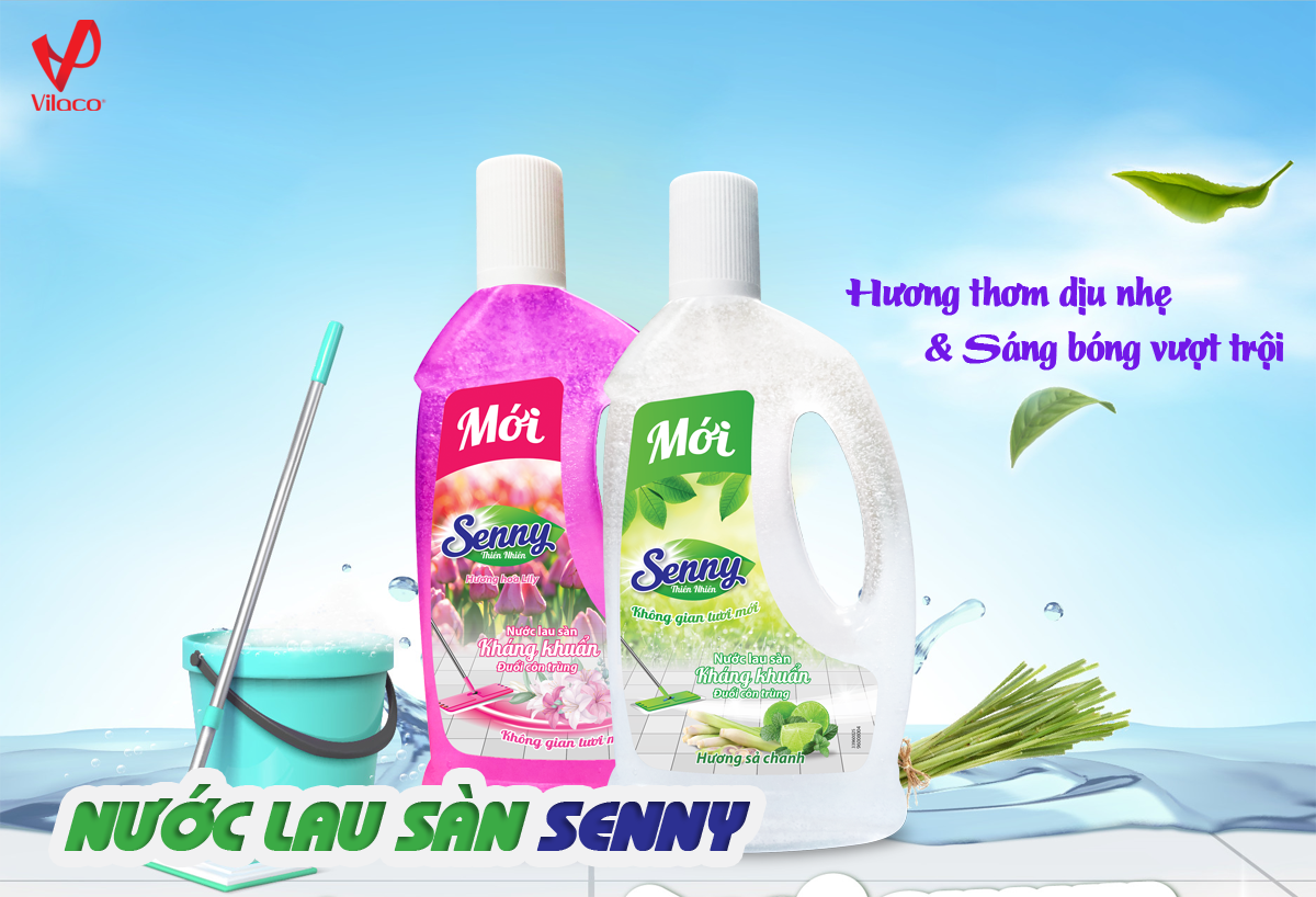 Nước lau sàn Senny thiên nhiên 