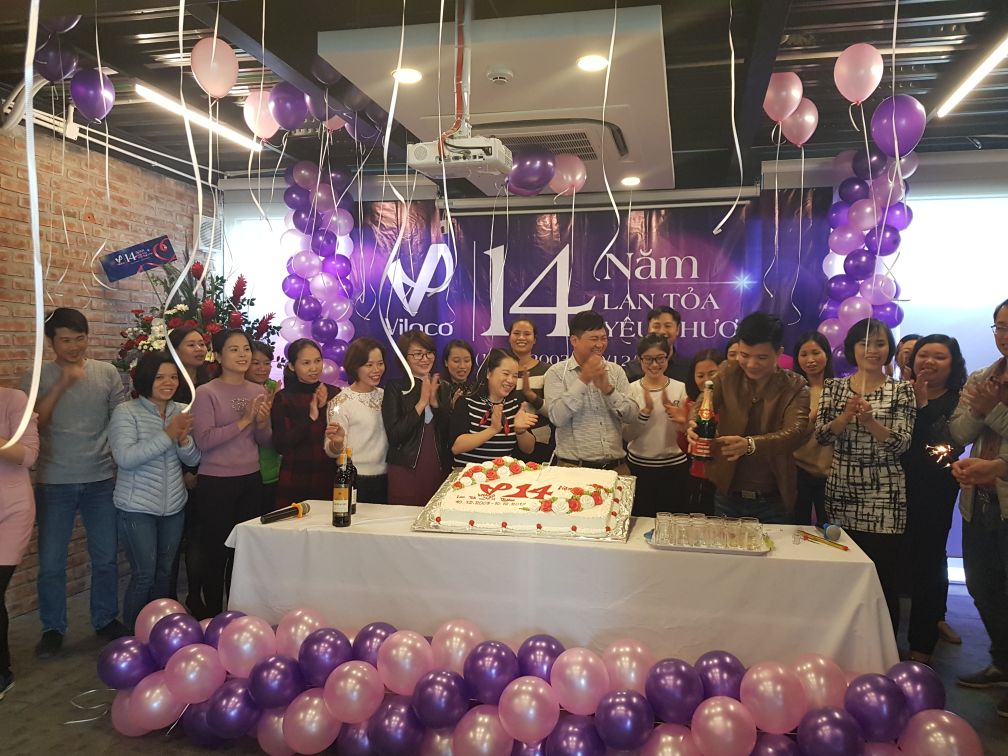 kỉ niệm 14 năm thành lập