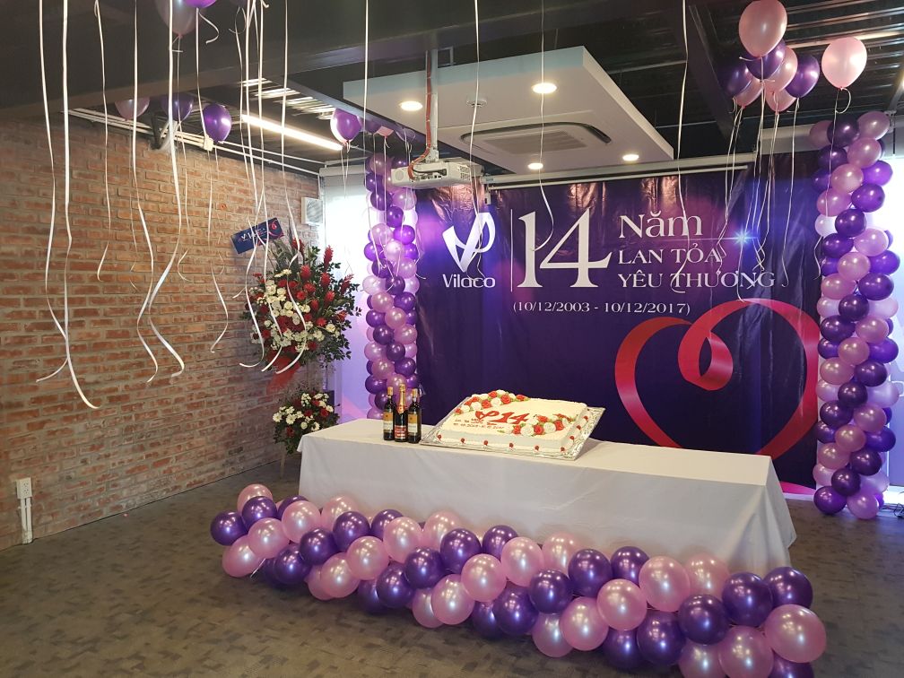 kỉ niệm 14 năm thành lập