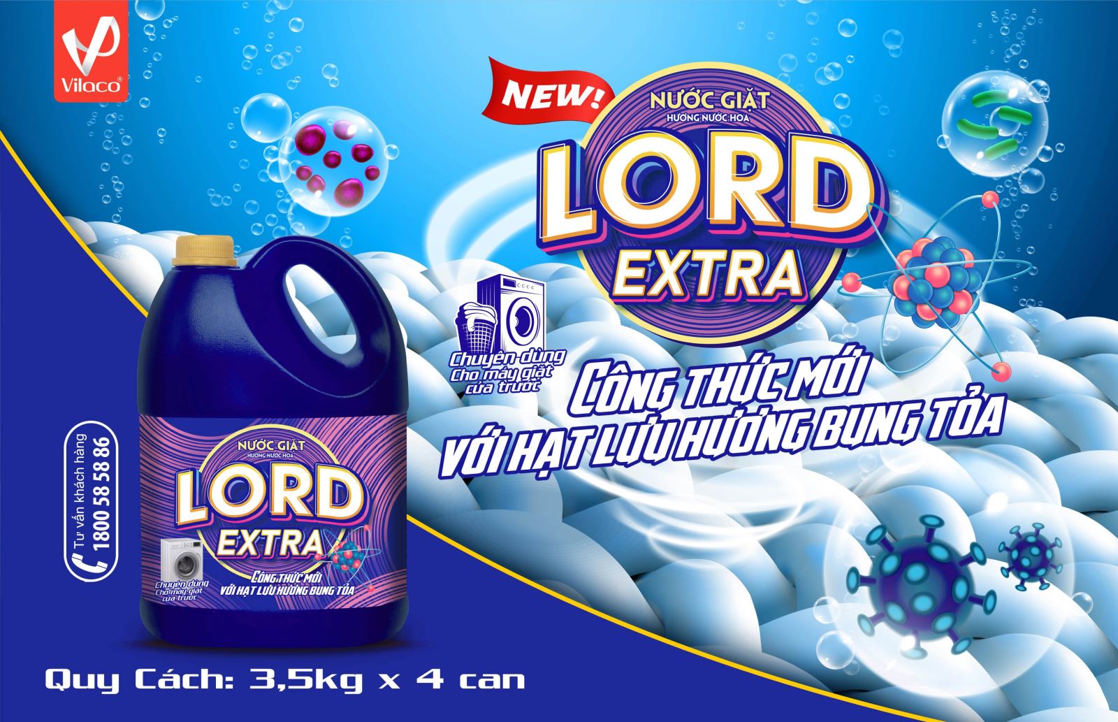 nước giặt Lord extra hương nước hoa