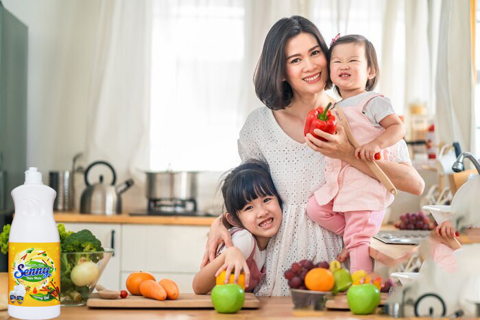 Nước rửa chén Senny hương quế có gì đặc biệt mà được chị em nội trợ tin dùng đến vậy?