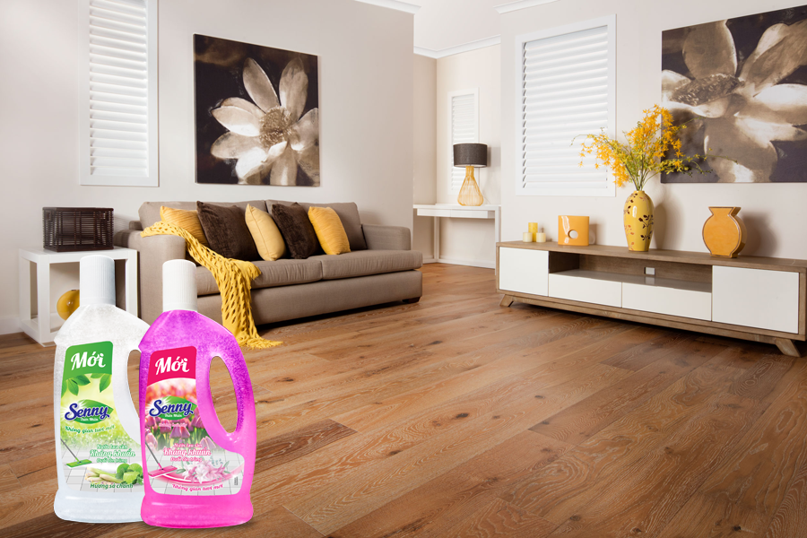 Tận hưởng phút giây nghỉ ngơi với nước lau sàn Senny thiên nhiên tươi mát