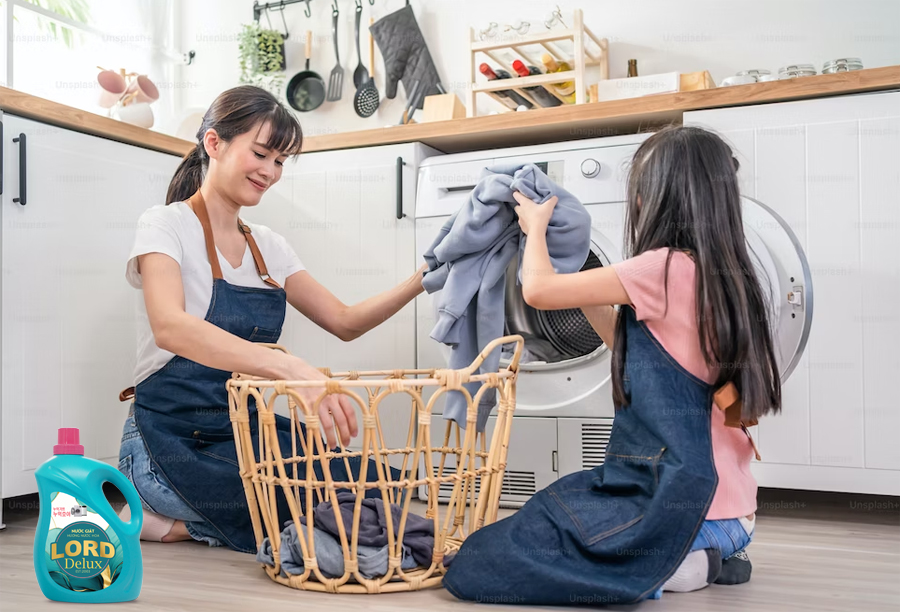 Khám phá nước giặt Lord Delux giữ màu quần áo tốt, siêu sạch & siêu thơm