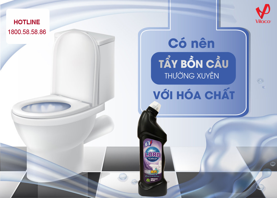 Nước tẩy bồn cầu Lord - 