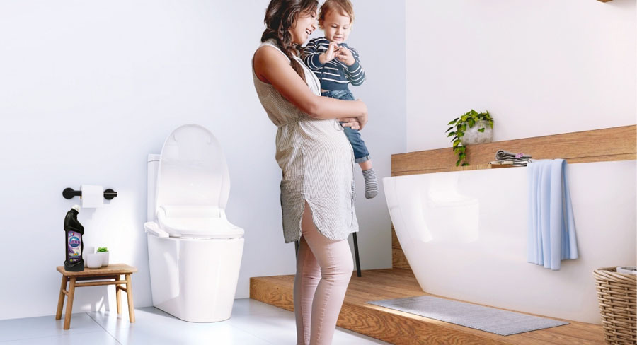 Bật mí bí quyết để nhà tắm, toilet luôn sáng bóng, sạch khuẩn 99%