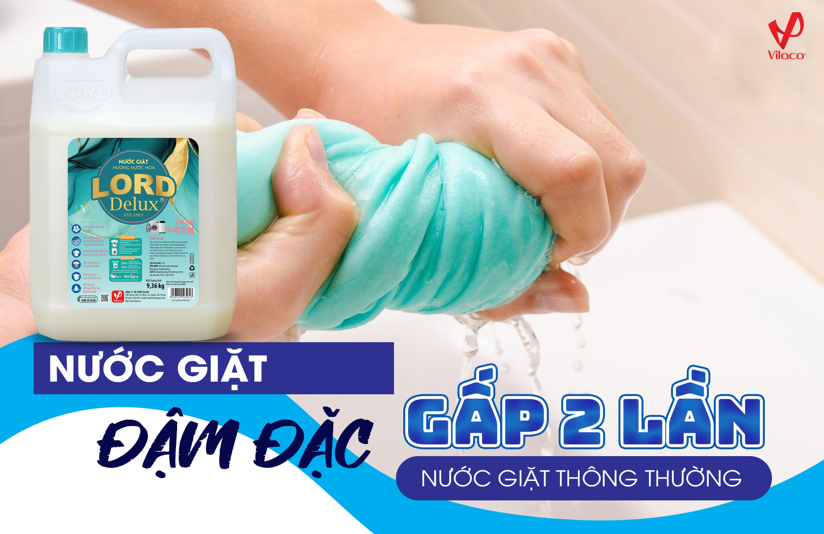 Nước giặt Lord Delux hương nước hoa | Sự lựa chọn hàng đầu của người tiêu dùng thông thái