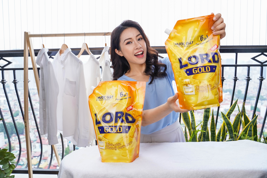 Nước giặt Lord Gold an toàn, thơm lâu, bảo vệ làn da cực tốt