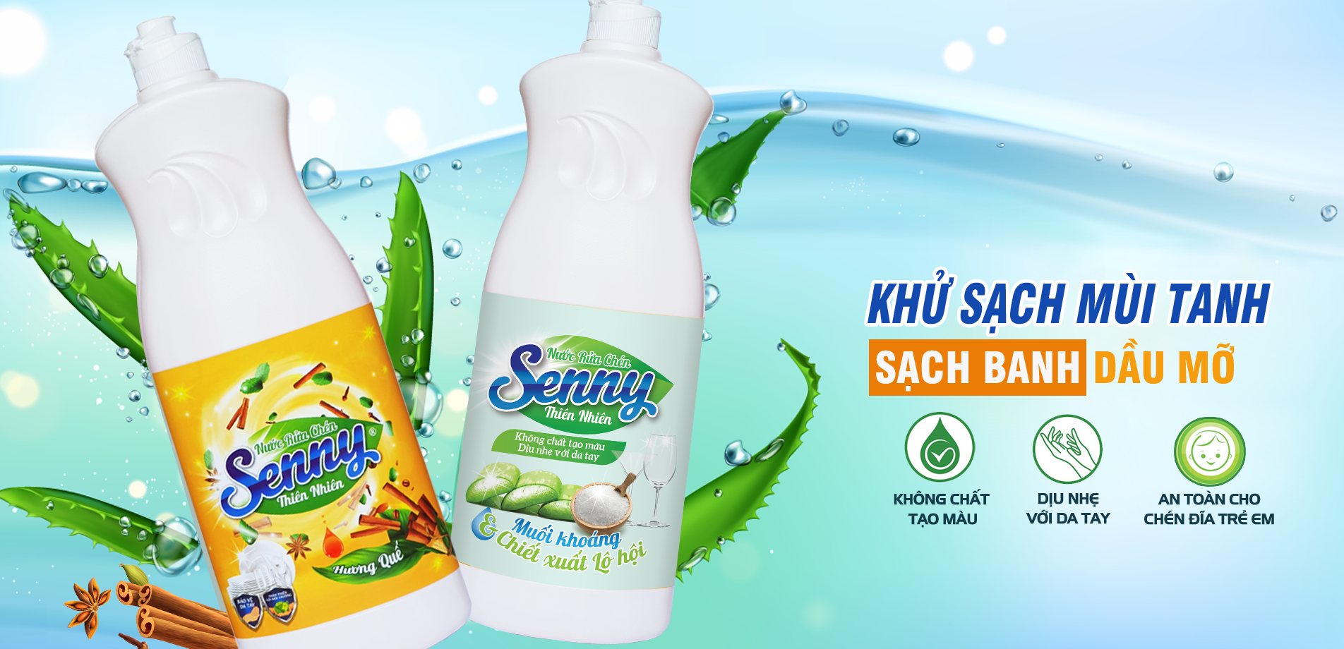 Có nước rửa chén Senny 