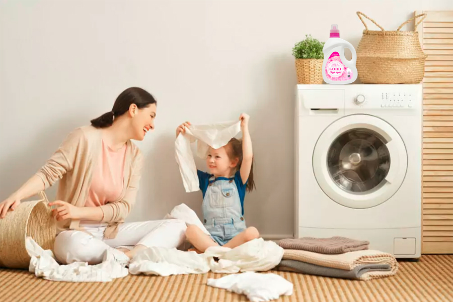 Áo quần ngát hương, tinh tươm ngày mới với nước xả vải Lord ngọt ngào