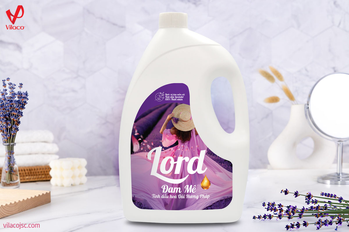 Nước xả vải Lord đam mê hương Oải hương Pháp - Cuốn hút bất tận