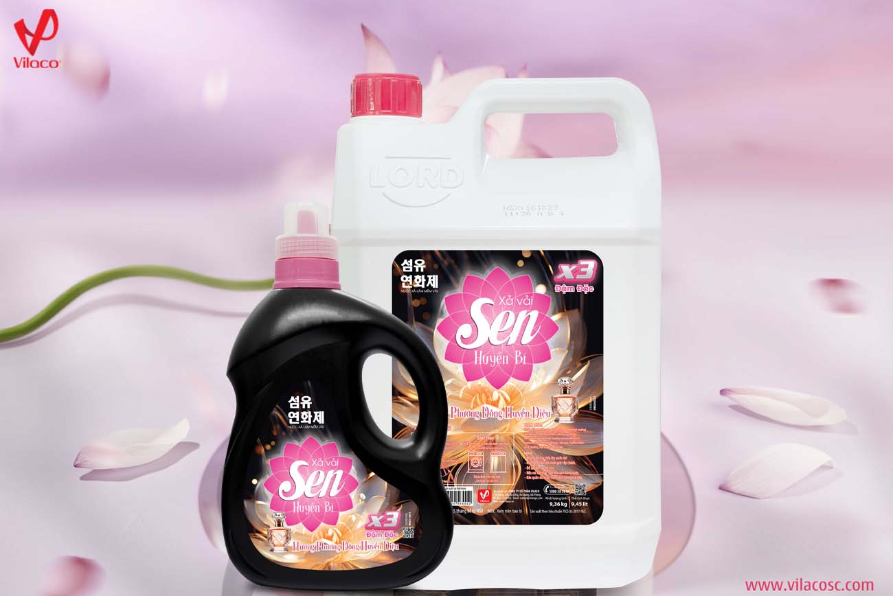 Nước giặt xả cao cấp Sen huyền bí - Thơm nồng nàn, nàng thích mê