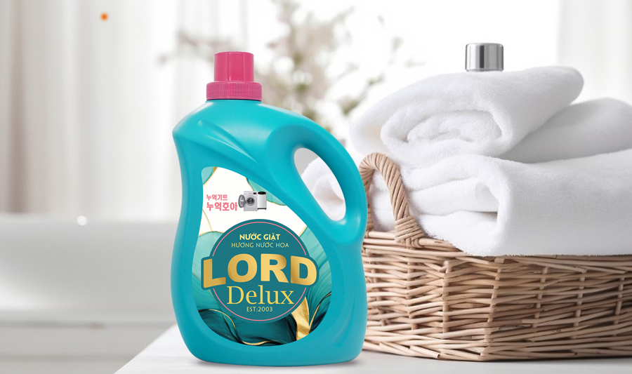 Đã dùng nước giặt xả Lord - Làm sao hết mê li