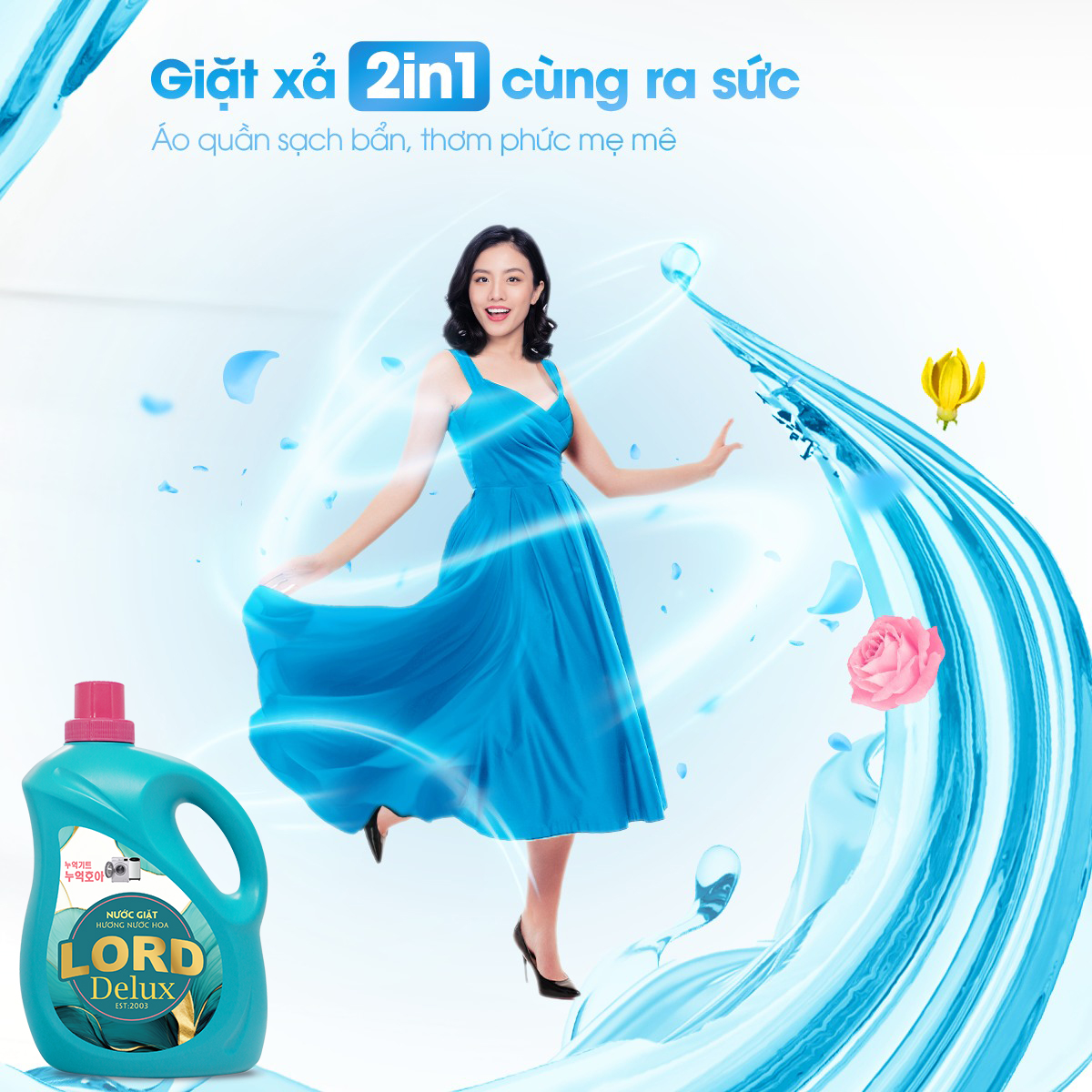 Giặt Một Lần – Hương Nước Hoa Lưu Hương Cả Tuần Cùng Lord Delux