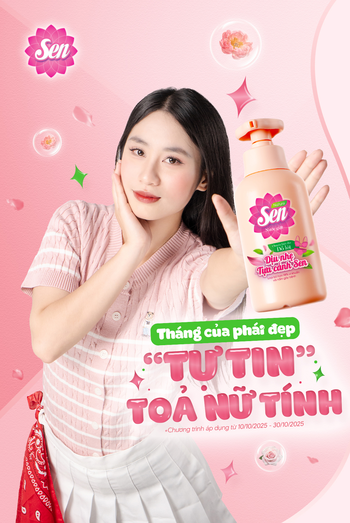 THÁNG CỦA NÀNG – SEN “CHƠI LỚN” VỚI ƯU ĐÃI SIÊU XINH