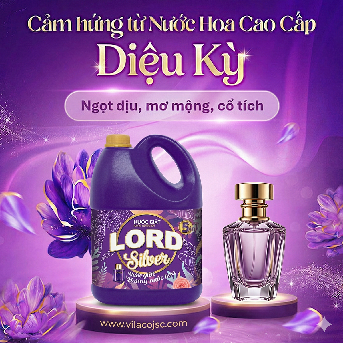 Nước Giặt LORD Silver – Nhỏ Gọn Mà “Có Võ”, Giặt Sạch Thơm Lâu