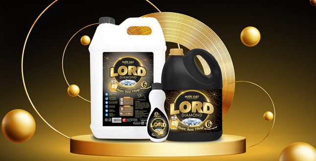 Nước giặt Lord Diamond hương nước hoa Pháp, sang trọng đầy tinh tế
