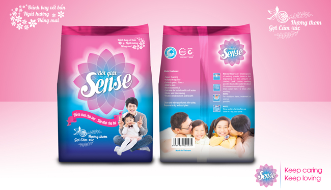 Bột giặt Sense 