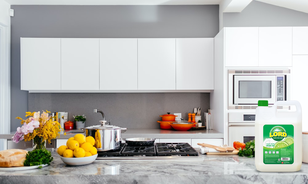 Lord hương chanh đánh bay dầu mỡ với sức mạnh từ thiên nhiên