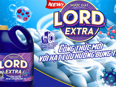 Nước giặt Lord Extra hương nước hoa - Hương thơm cuộc sống của bạn