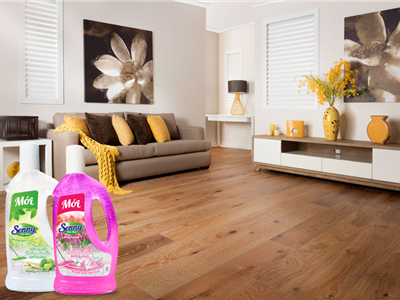 Tận hưởng phút giây nghỉ ngơi với nước lau sàn Senny thiên nhiên tươi mát