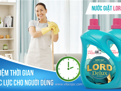Nước giặt Lord Delux Xoáy Bay Vết Bẩn Cứng Đầu | Hương Thanh Lịch & Thời Thượng 
