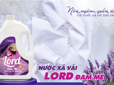 Cách chăm sóc áo quần trắng sạch, mềm mại với nước xả vải Lord đam mê