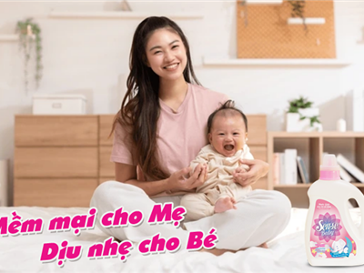 Lựa chọn sản phẩm giặt quần áo cho bé sao cho an toàn, mềm mịn và bền màu?