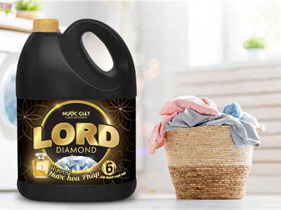 Nước giặt xả Lord Diamond hương nước hoa huyền diệu mê mẩn