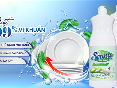 Mách chị em nước rửa chén thiên nhiên an toàn cho da tay, chén đĩa sạch bóng.  