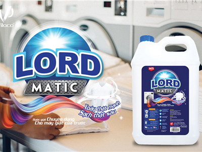 Nước giặt Lord Matic -  Lựa chọn tối ưu cho cả gia đình