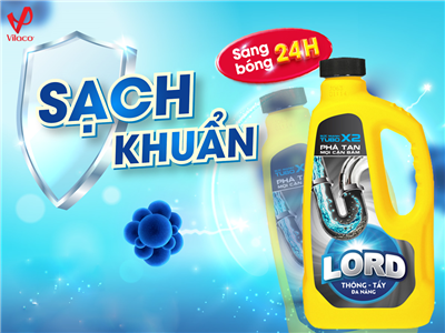 Thông tẩy đa năng Lord - Sạch vết bám, sáng bề mặt