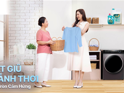 Giặt giũ thảnh thơi - Sống tròn cảm hứng với nước giặt Lord Delux