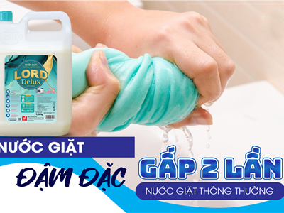 Nước giặt Lord Delux hương nước hoa | Sự lựa chọn hàng đầu của người tiêu dùng thông thái