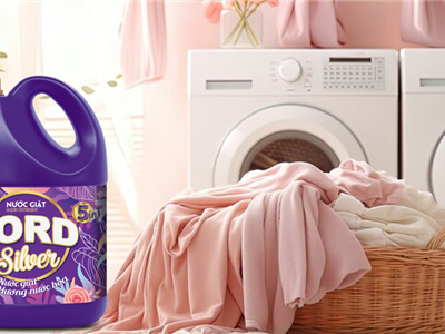 Sạch khuẩn, ngát hương bảo vệ làn da nhạy cảm với nước giặt Lord Silver