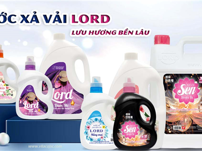 Bộ sưu tập nước xả vải Lord - Thơm ngát thanh tao & Đỉnh cao Hương Sắc