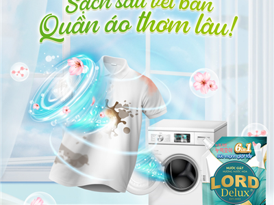 Nước giặt Lord Delux: Giặt Sạch Đỉnh Cao – Lưu Hương Đẳng Cấp Cả Ngày