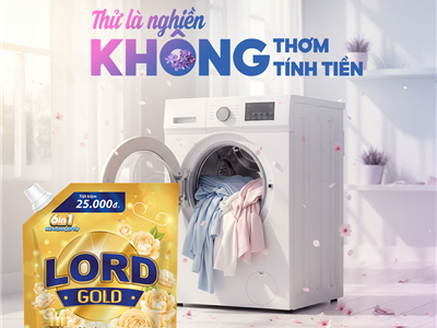 Nước Giặt Lord Gold Hương Nước Hoa Sang Trọng – Đẳng Cấp Tỏa Hương Suốt Ngày