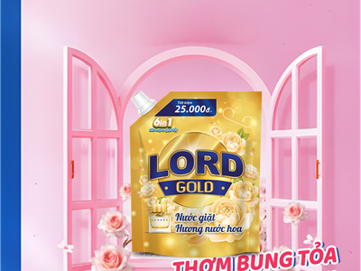 Nước Giặt Lord Hương Nước Hoa Sang Trọng Chuẩn Phong Cách Thượng Lưu