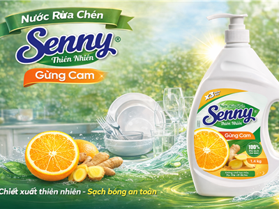 Bí Quyết Rửa Chén Nhàn Tênh Được Chị Em Nội Trợ Tin Dùng – Senny Gừng Cam