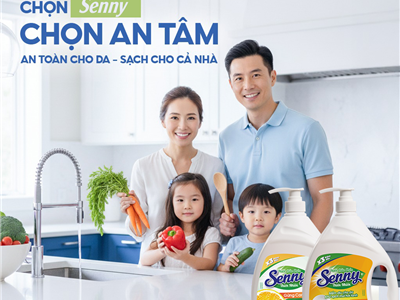 Nước Rửa Chén Senny – Giải Pháp Rửa Chén An Toàn Cho Da, Sạch Bóng Cho Gian Bếp Việt