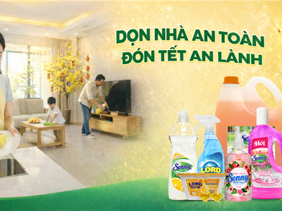 Giải Pháp Làm Sạch An Lành Cho Cả Nhà Với Bộ Sản Phẩm Senny & Lord