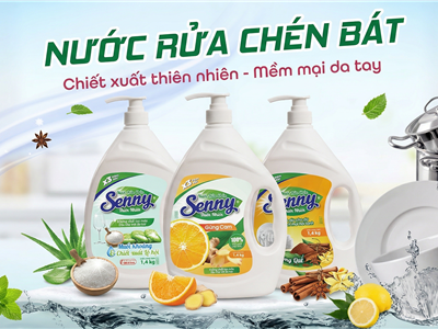 KHỬ MÙI TANH HIỆU QUẢ VỚI NƯỚC RỬA CHÉN SENNY THIÊN NHIÊN – GIẢI PHÁP AN TOÀN CHO MỌI GIA ĐÌNH