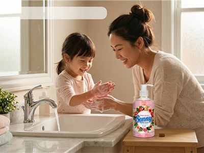 Nước Rửa Tay Senny Hương Trái Cây – Giải Pháp Làm Sạch Dịu Nhẹ, Thơm Mát Cho Cả Gia Đình