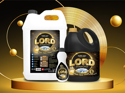 Nước giặt Lord Diamond hương nước hoa Pháp, sang trọng đầy tinh tế